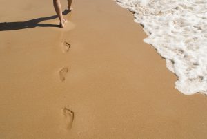 The Benefits of Therapy, Beach Walk